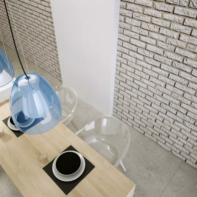 Kamień Betonowy Loft Brick Biały