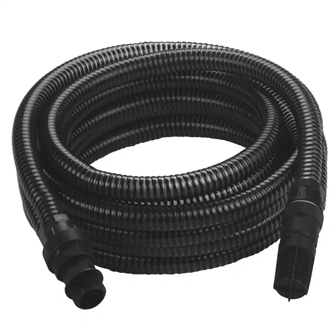 Wąż ssący 7 m z plastikowymi złączkami 4173645