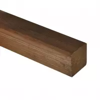 Kantówka 70X70/1800 gładka brązowa