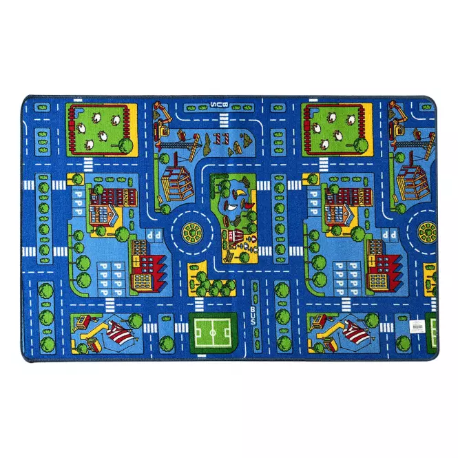 Dywan Kids City Gel 1,0/1,65 niebieski