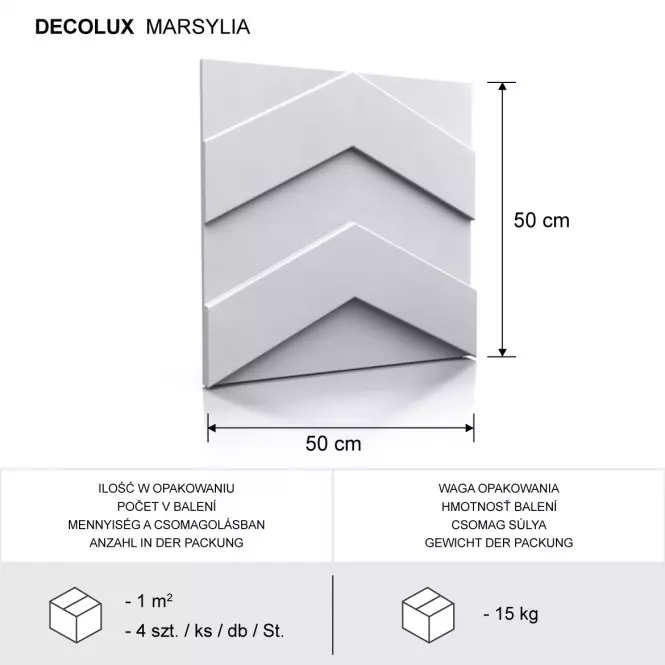 Panel Dekoracyjny 3D Marsylia