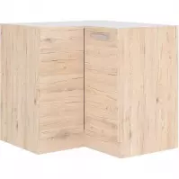 Szafka kuchenna Karolina dąb bordeaux 90/90DN BB