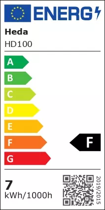 Żarówka Led A55 7W E27 HD100