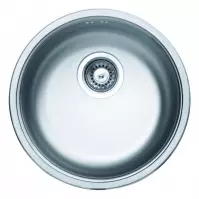 Zlewozmywak stalowy jednokomorowy Rondo EC 192 FI435+syfon