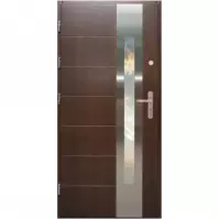 Drzwi zewnętrzne WZ 57 90 L dąb bagienny