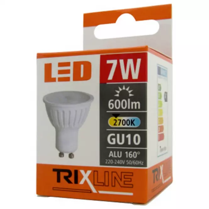 Żarówka LED BC TR GU10 7W 2700K