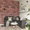 Panel ścienny dekoracyjny PCV MOTIVO Red Brick,3