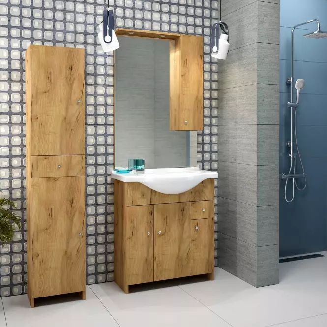 Zestaw Bratysława D65 DSM L1522 dąb złoty