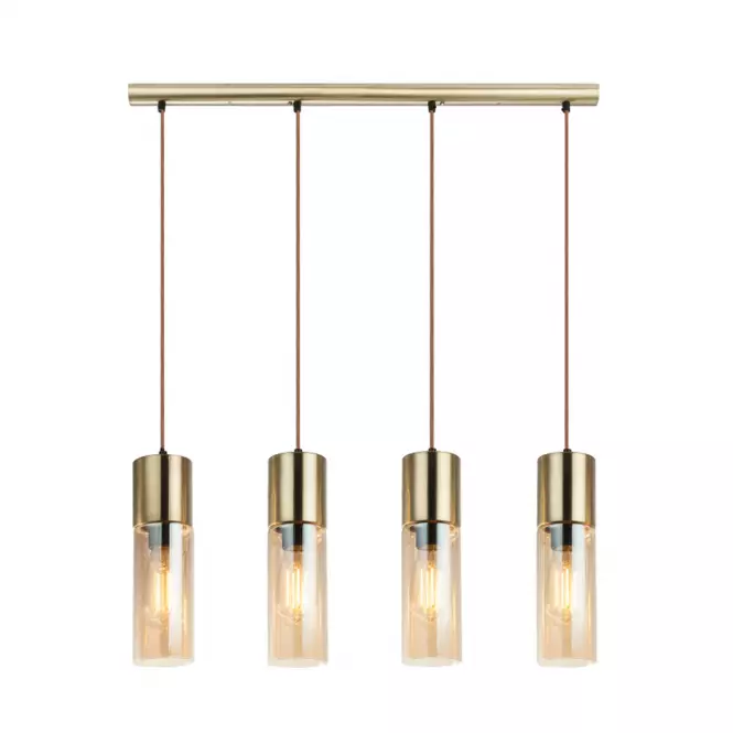 Lampa Annika 21000-4HM złota LW4