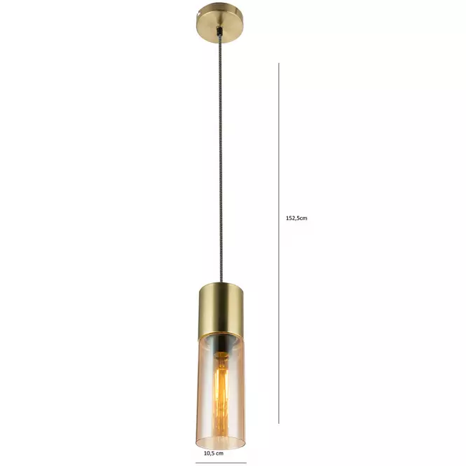 Lampa Annika 21000HM  złota LW1