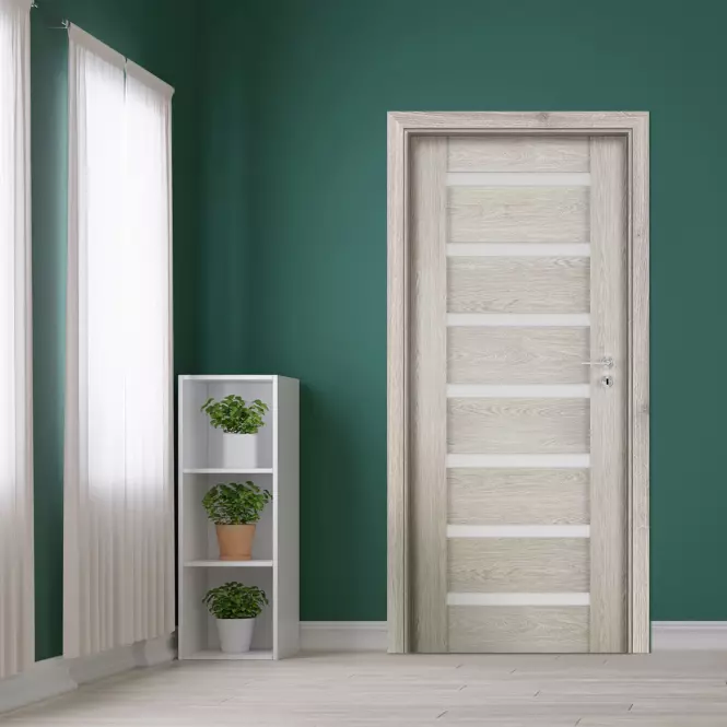 Drzwi wewnętrzne Prestige PB 02 80P orzech kolumbijski