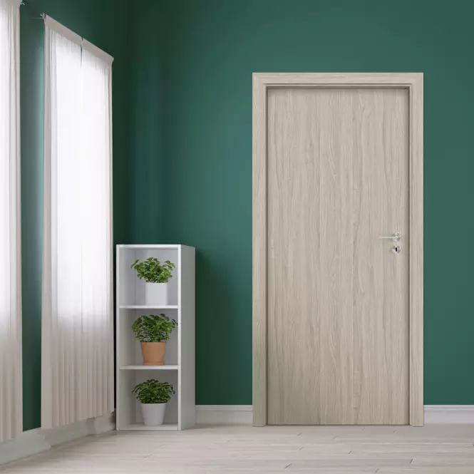 Drzwi wewnętrzne Standard 01 80 L wiąz skandynawski