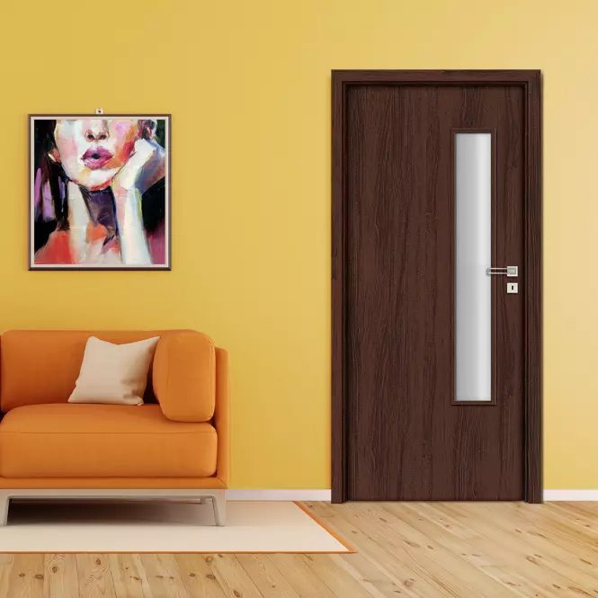 Drzwi wewnętrzne Amaro 1 70L orzech klucz,2
