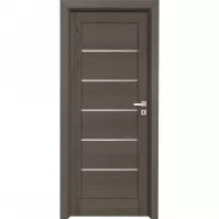 Drzwi wewnętrzne Donato 4 80L antracyt klucz