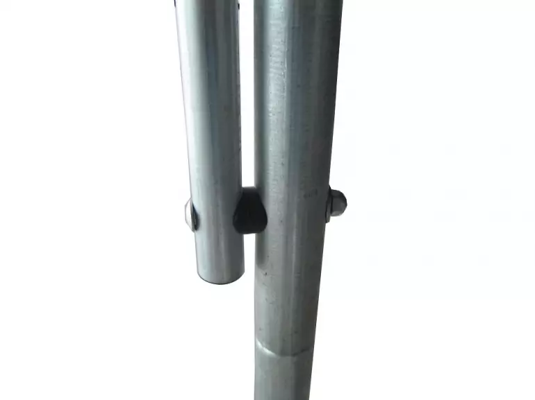 Trampolina ogrodowa COMFORT z drabinką 244cm zielona