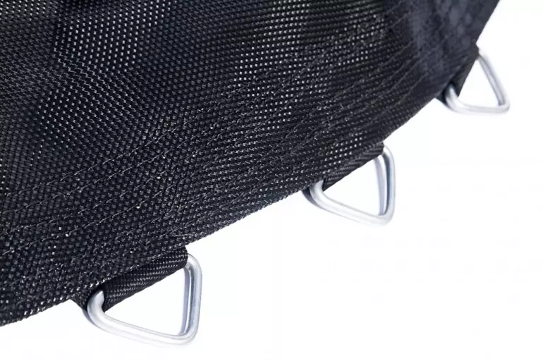 Trampolina ogrodowa COMFORT z drabinką 244cm zielona