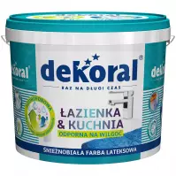 Dekoral Łazienka & Kuchnia Biała 5L