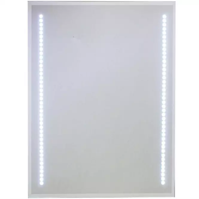 Lustro łazienkowe z oświetleniem LED 60x80