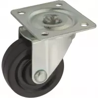 Zestaw z kołem 40 mm/20 kg, płyta obrotowa