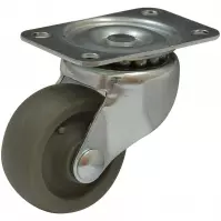 Kółko meblowe kauczukowe 32 mm/12 kg obrotowe