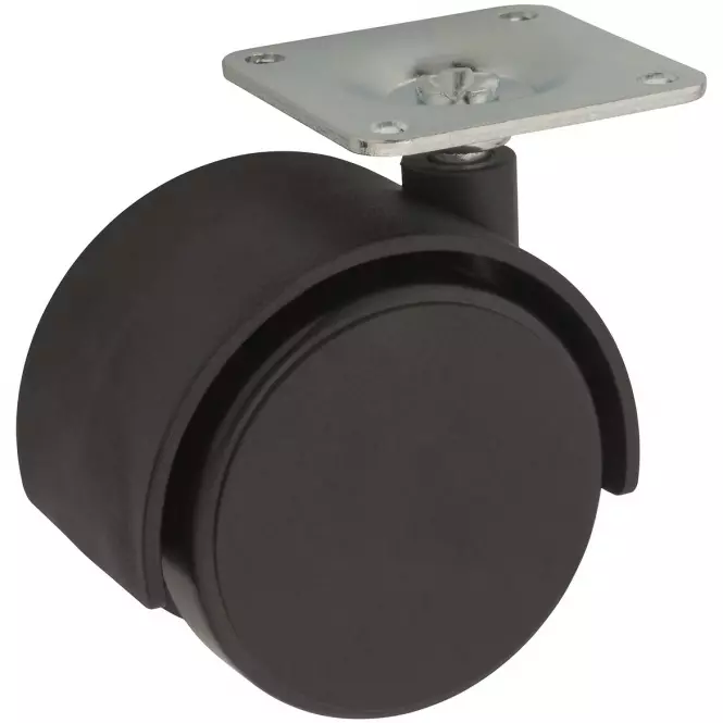 Kółko meblowe 50 mm/40 kg płyta mocujaca