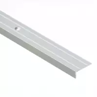 Listwa schodowa wąska LSW 10X25 1,0 srebrna
