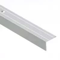 Listwa schodowa wąska LSW 20X25 1,0 srebrna