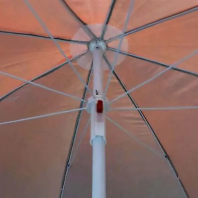 Parasol plażowy 180 cm pomarańczowy