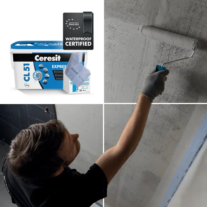 Ceresit CL51 EXPRESS 1-K powłoka przeciwwilgociowa  5kg