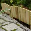 Płotek trawnikowy Fiołek Łuk 40X15/30,3