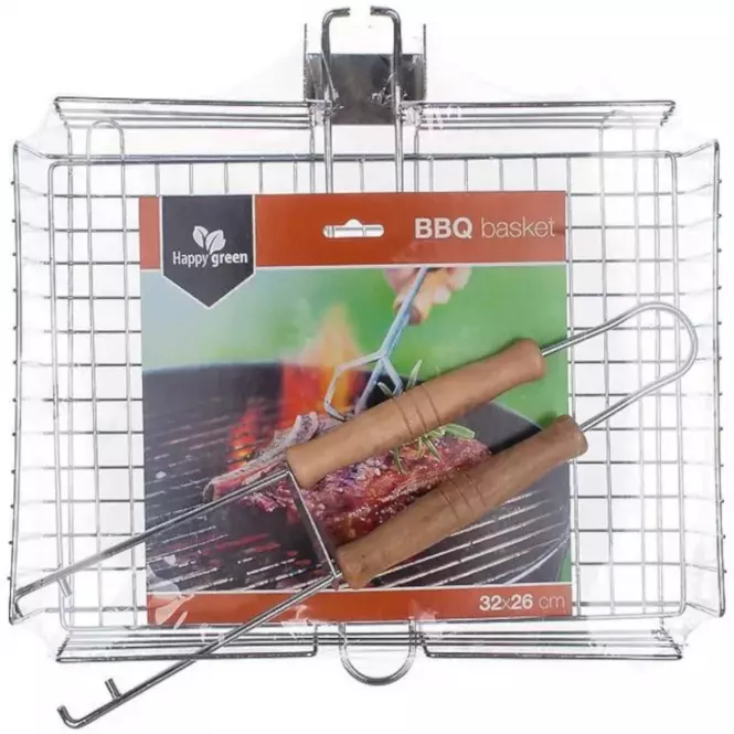 Koszyk do grillowania BBQ 32x26 cm