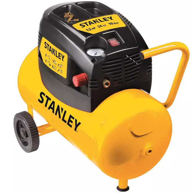Kompresor bezolejowy 24l Stanley