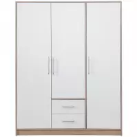 Szafa Smart SR2 150 cm dąb sonoma/biały