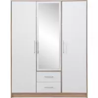 Szafa Smart SRl2 150 cm dąb sonoma/biały