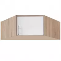 Nadstawka szafy Smart SRN4 95 cm dąb sonoma/biały
