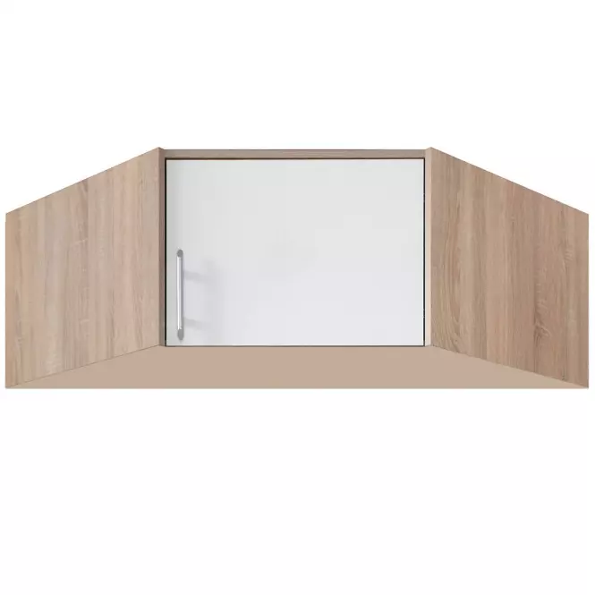 Nadstawka szafy Smart SRN4 95 cm dąb sonoma/biały