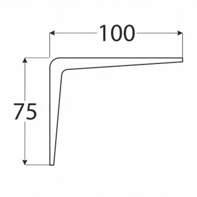 Wspornik WS 100 BR100X75