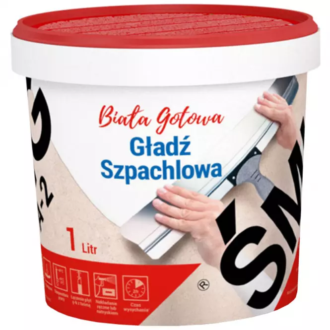 Megaron Śmig A-2 gotowa gładź szpachlowa biała 1,5kg