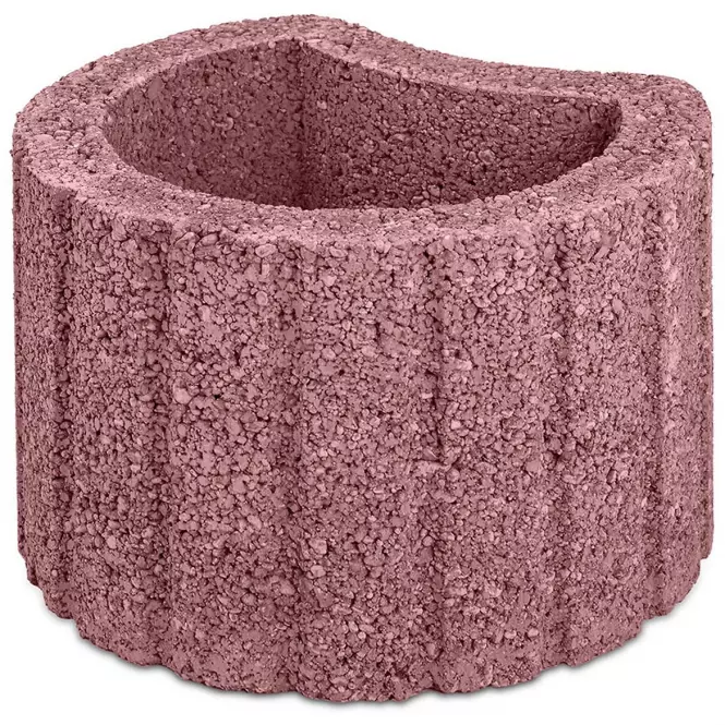 Gazon Półksiężyc Czerwony 30x20x20cm