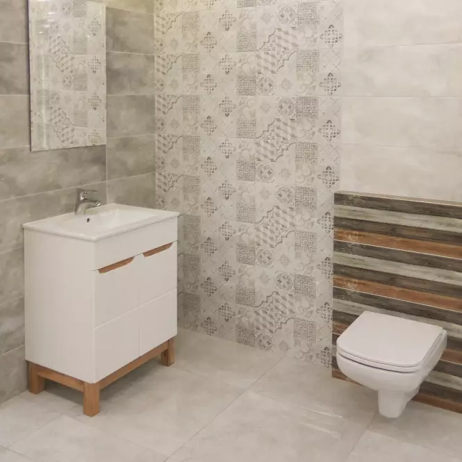 Gres Luxor White Lapato 60/60 szary,8