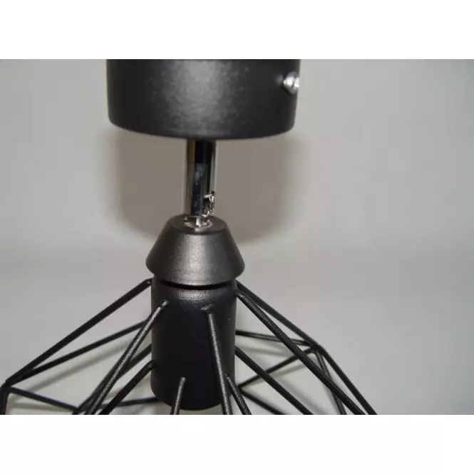 Lampa Szach 2710/Z-B-1 czarna LW1