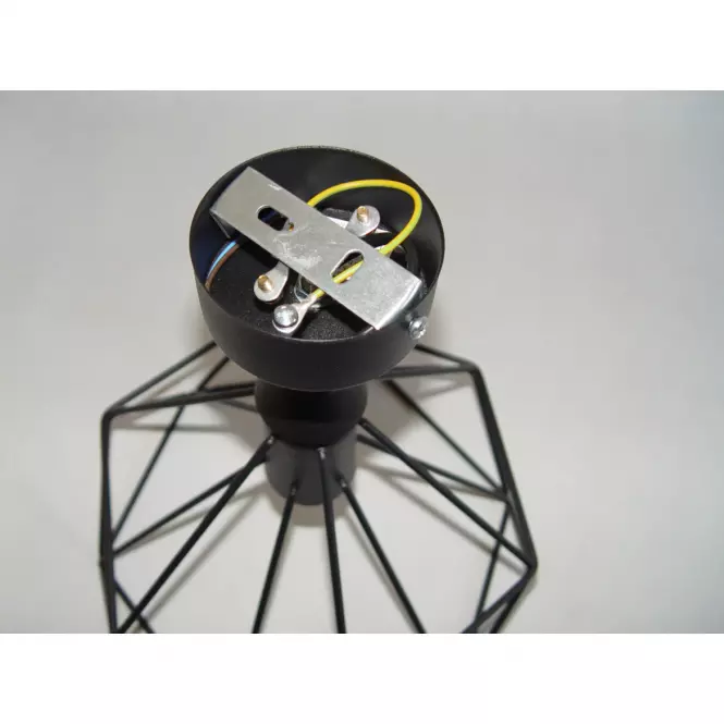 Lampa Szach 2710/Z-B-1 czarna LW1