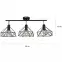 Lampa Szach 2712/Z-B-3 Czarna LW3,3