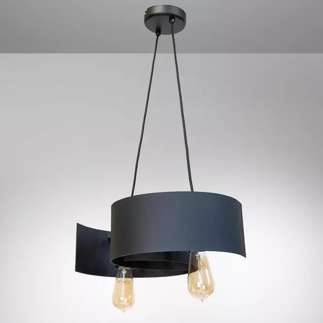 Lampa Twist 2706/Z-B-2 Czarna LW2