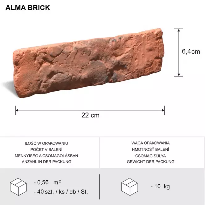 Kamień Betonowy Alma Brick