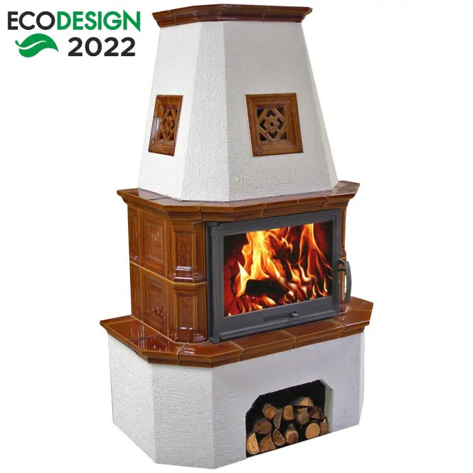 Piec kominkowy Koln Goldbrown 9 kW