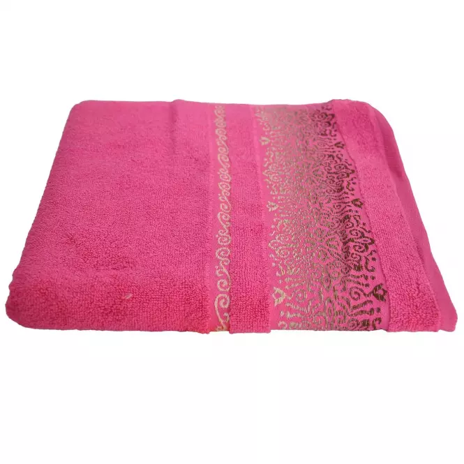 Ręcznik Arabesca 70X140 amarant (500GSM)