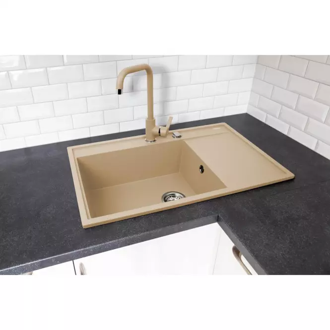 Zlew Camea 790X500X210 beż piaskowy