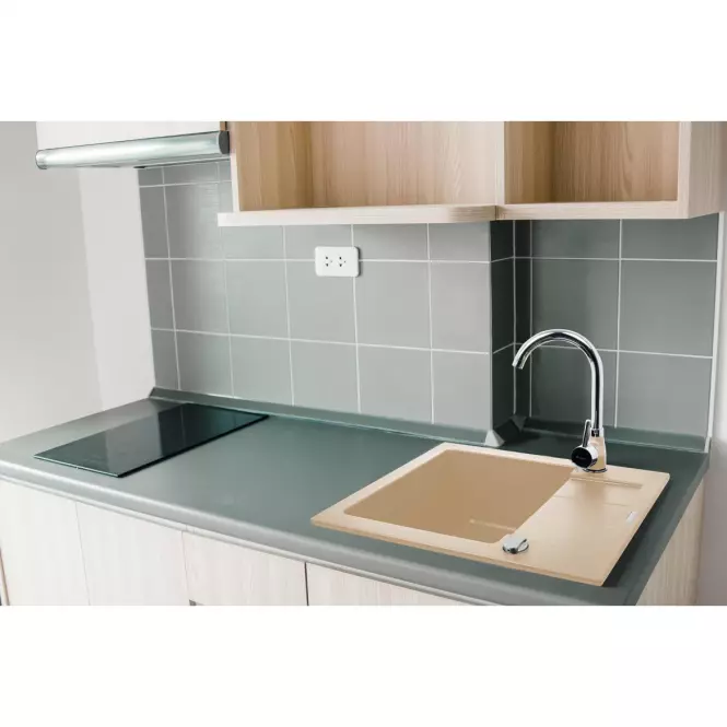 Zlew Kreta 590X440 piaskowy