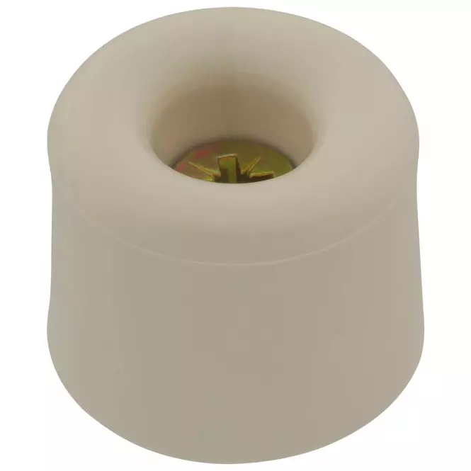 Odbojnik drzw. Gum. torebka biały